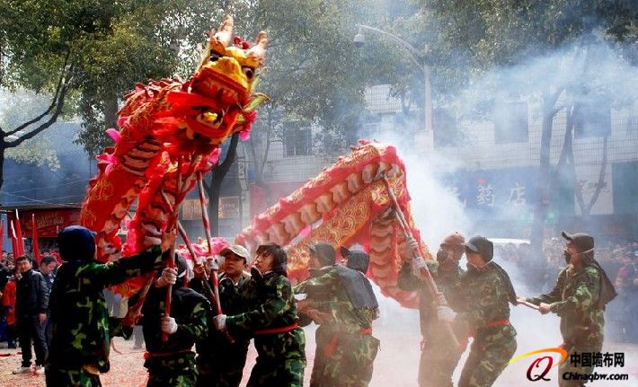 元宵節舞龍