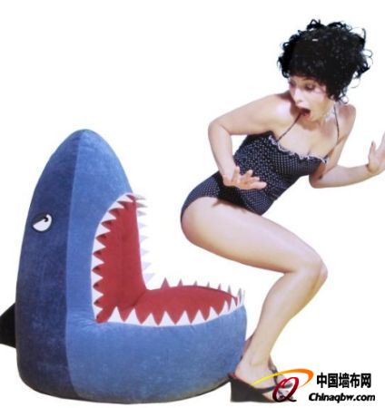 惡搞鯊魚沙發(fā)